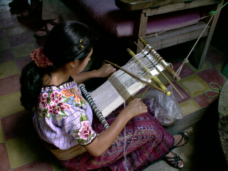maya weaving